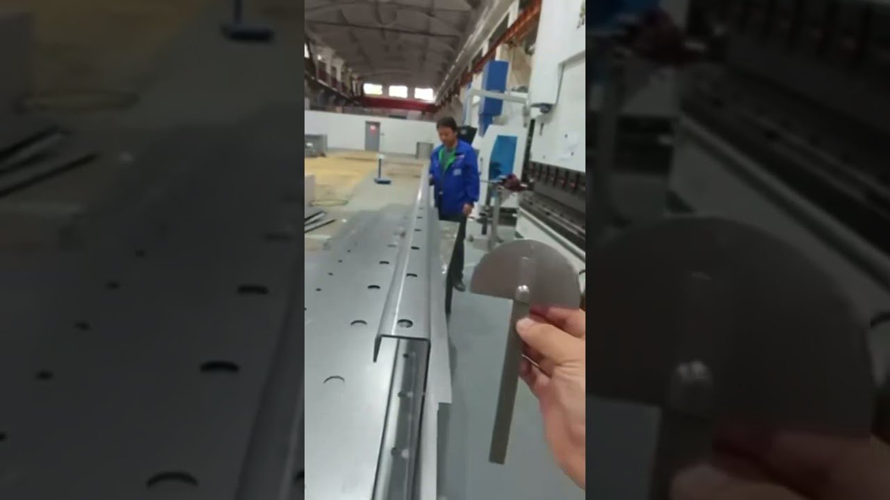 Servo CNC Press Brake Accuracy Test