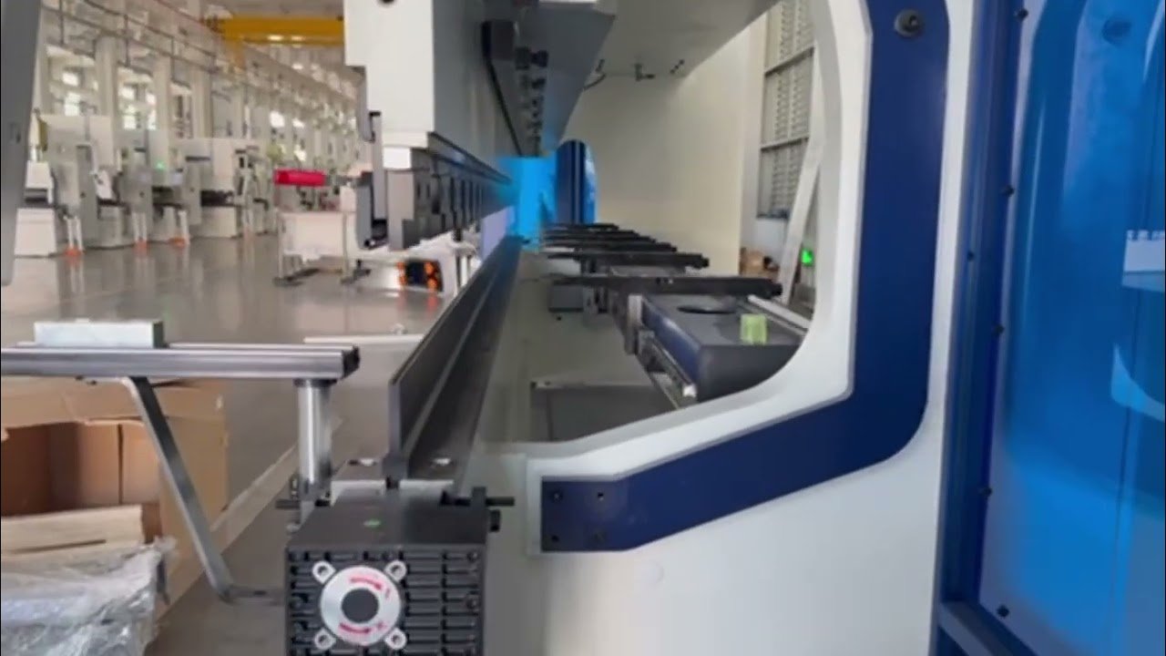 CNC Press Brake Backgauge Dial Indicator Test | Left to Right Accuracy Check