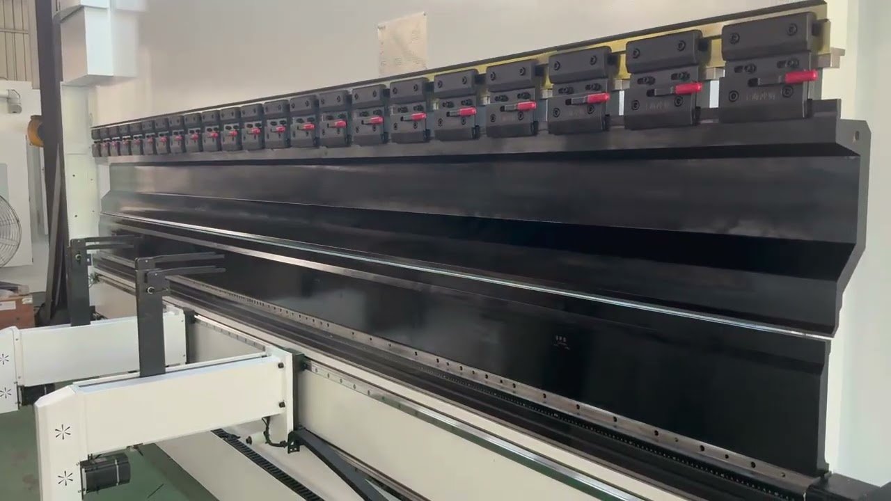 CNC Press Brake Running Test