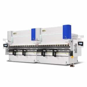 dual machine linkage CNC press brake for long sheet metal bending