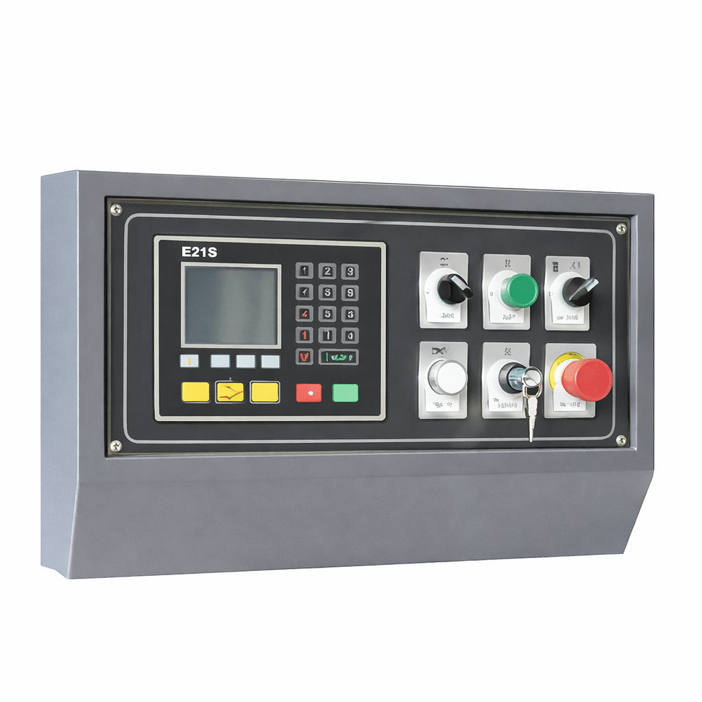 E21S CNC control panel for hydraulic pendulum shearing machine rear gauge positioning system