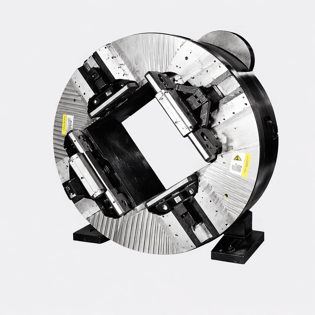 Front chuck precise clamping for dual chuck tube laser cutting machine