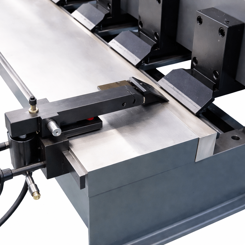 Hydraulic pressing device for CNC gantry grooving machine precision board processing