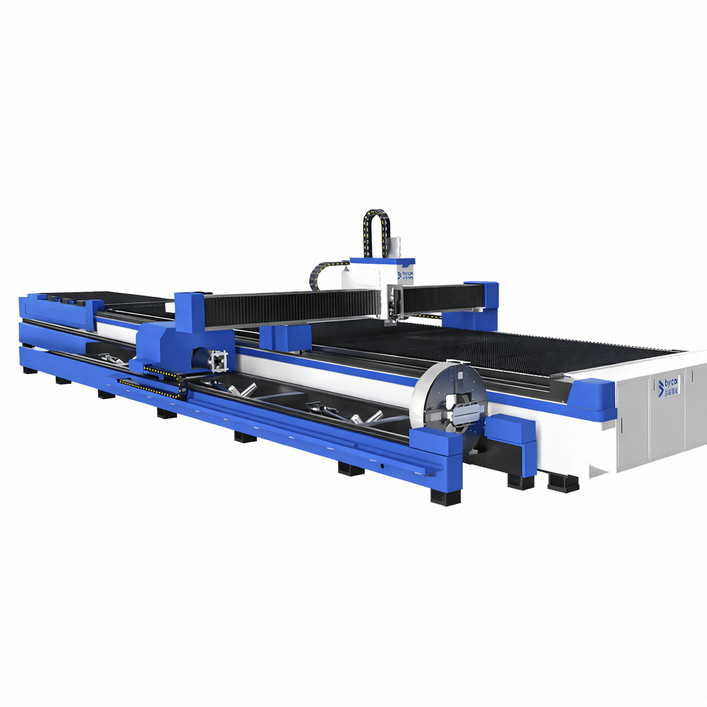 open double table sheet & tube laser cutting machine