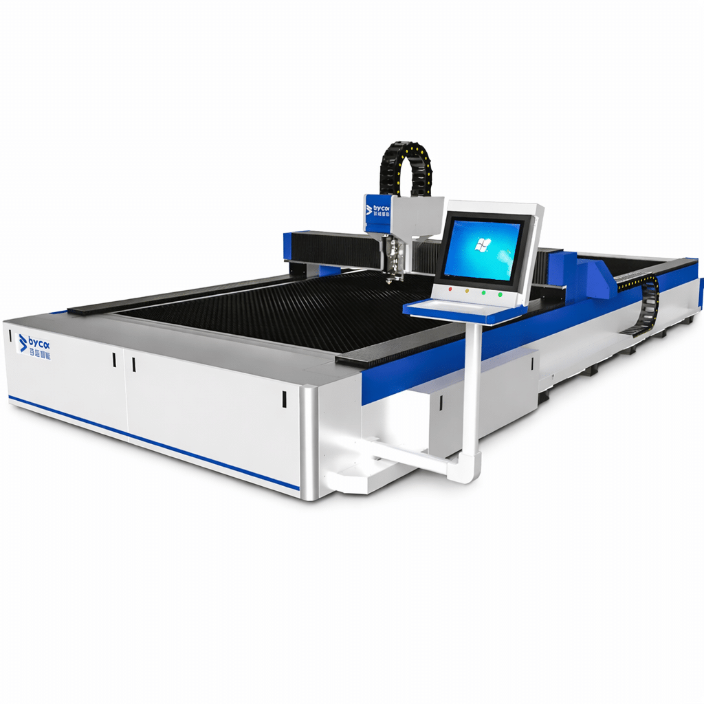 Open Single Table Sheet Laser Cutting Machine