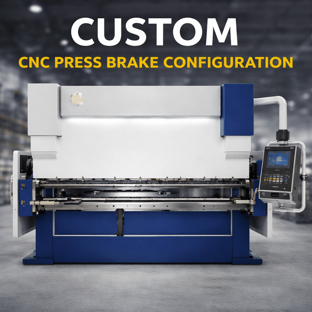 custom CNC press brake configuration machine for sheet metal bending with Delem controller