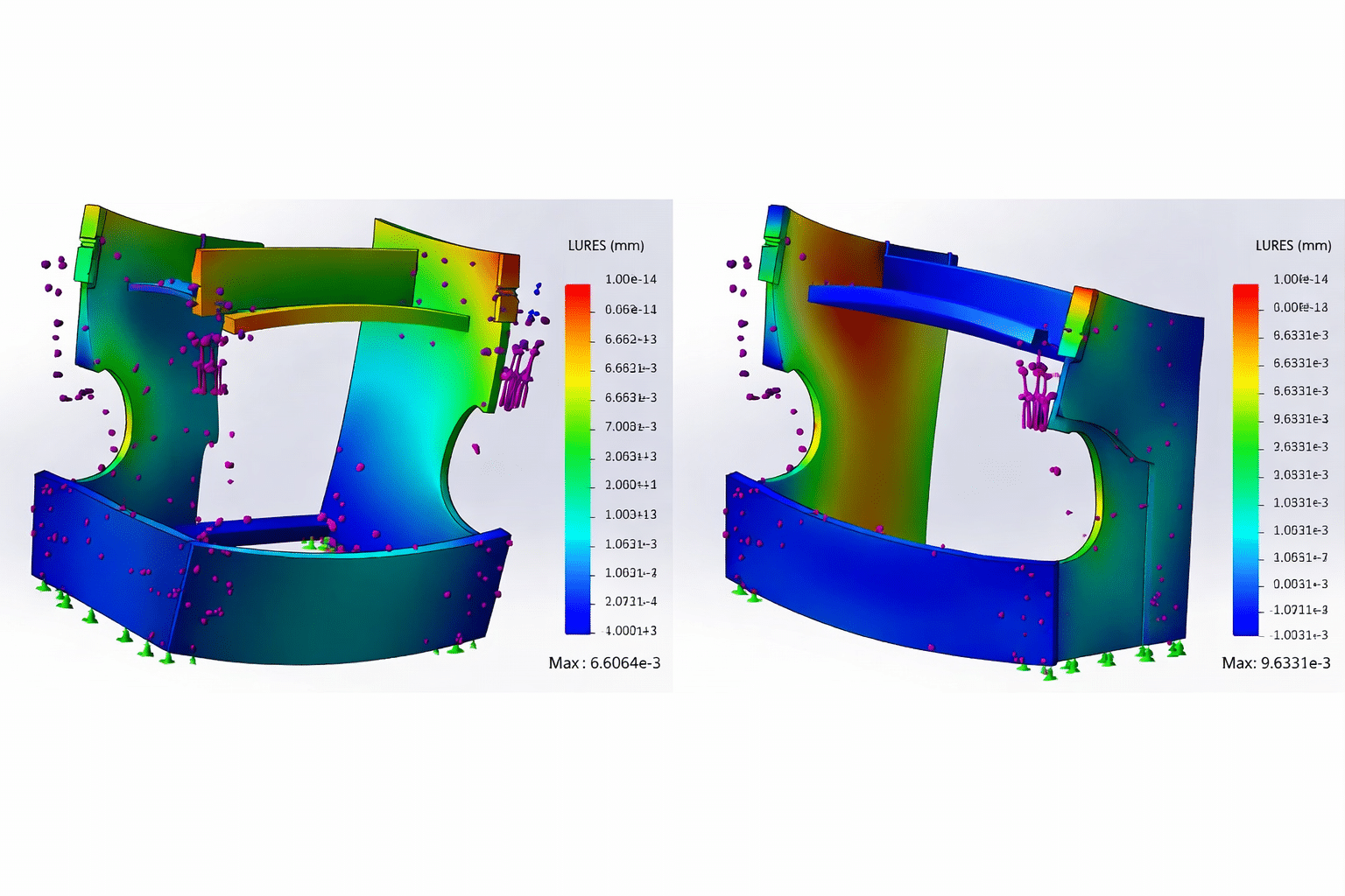 sheet metal bending deformation and angle inconsistency analysis