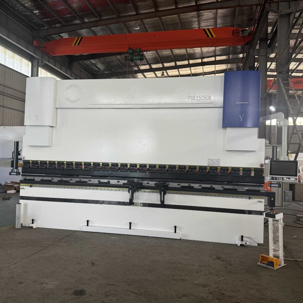 Servo CNC press brake machine with Y1 and Y2 synchronization system