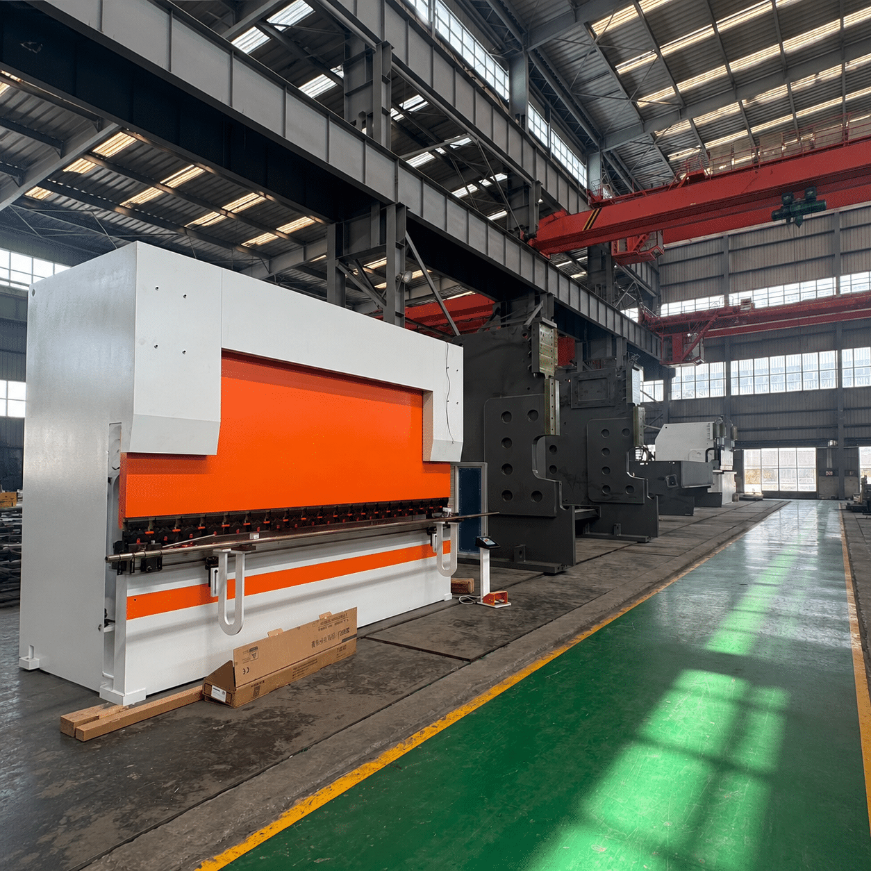 Press brake machine for different sheet metal bending jobs