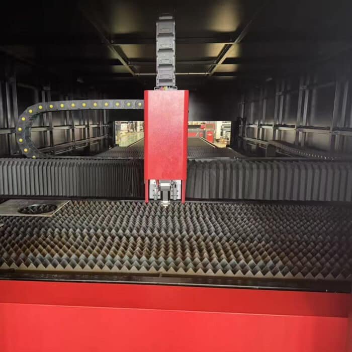 Fiber laser cutting machine for sheet metal fabrication