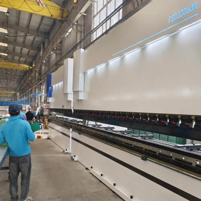 CNC press brake for elevator sheet metal manufacturing