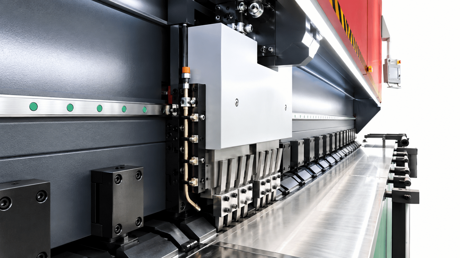 CNC vertical grooving machine servo drive and linear guide